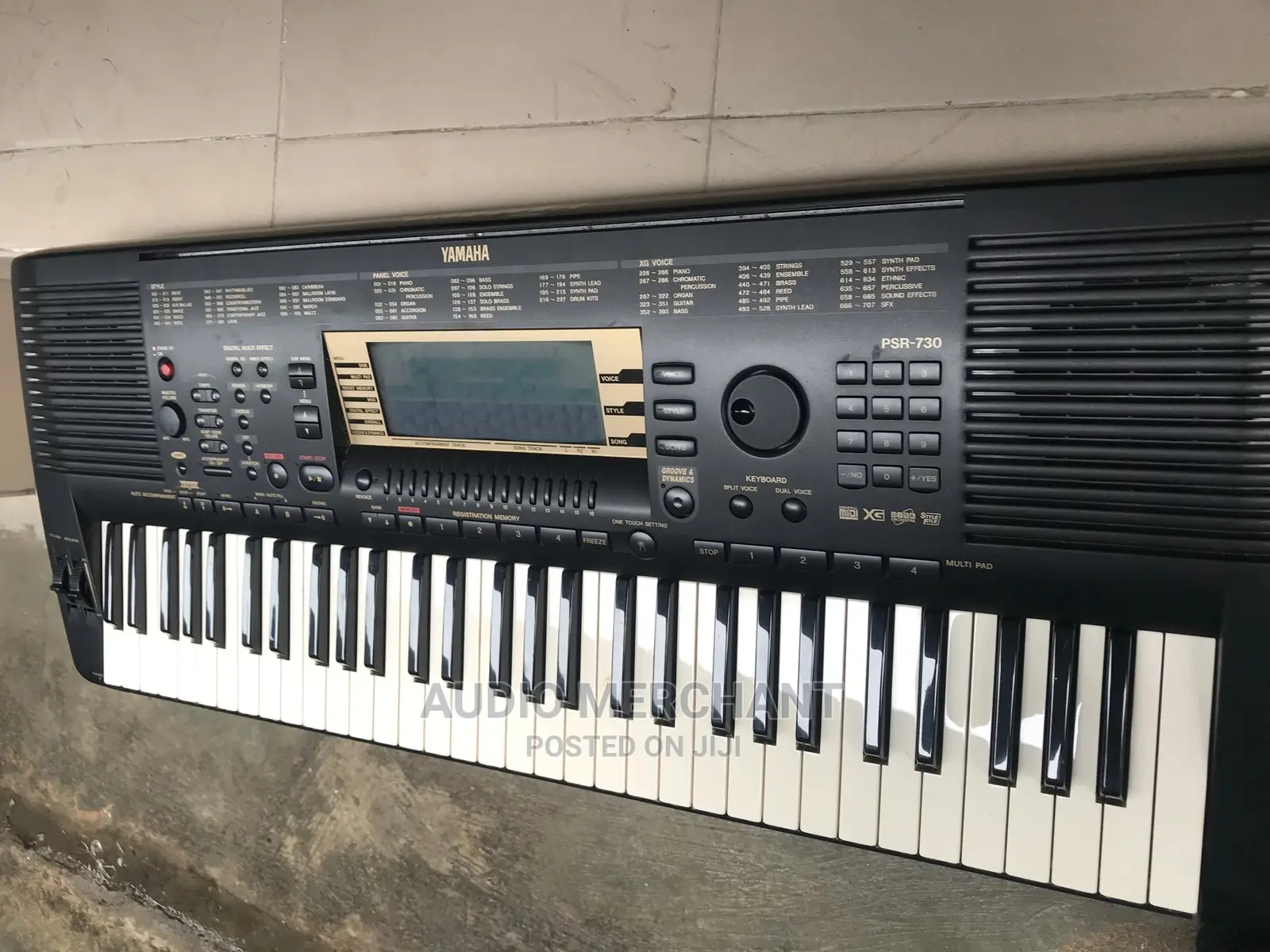 Yamaha Psr 730 Keyboard
