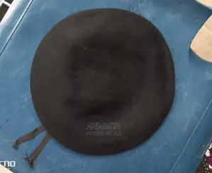 Black Security Beret Cap