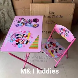 Reading Dinning Table and Chair for Kids