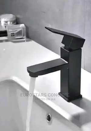 Black Aluminium Basin Mixer