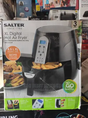 Salter 4.5l Xl Digital Air Fryer-1500w