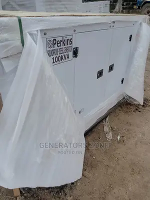 Standard 100kva Soundproof Diesel Use Perkins Generator