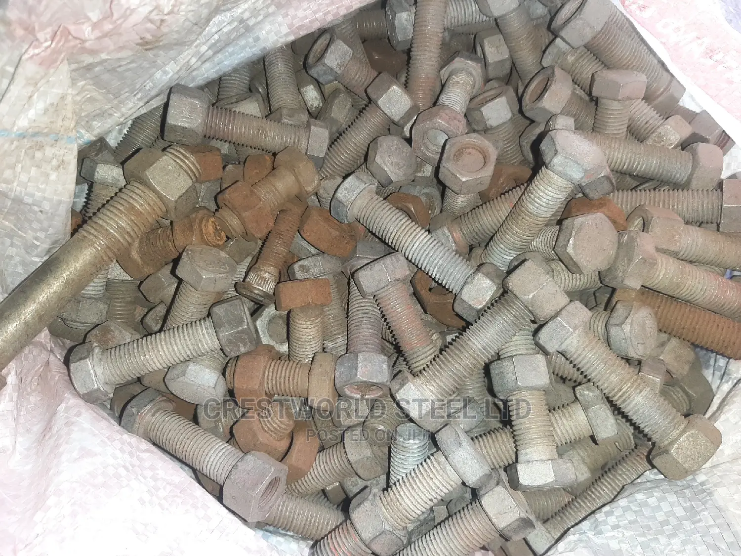 Bolt And Nuts (Any Size)