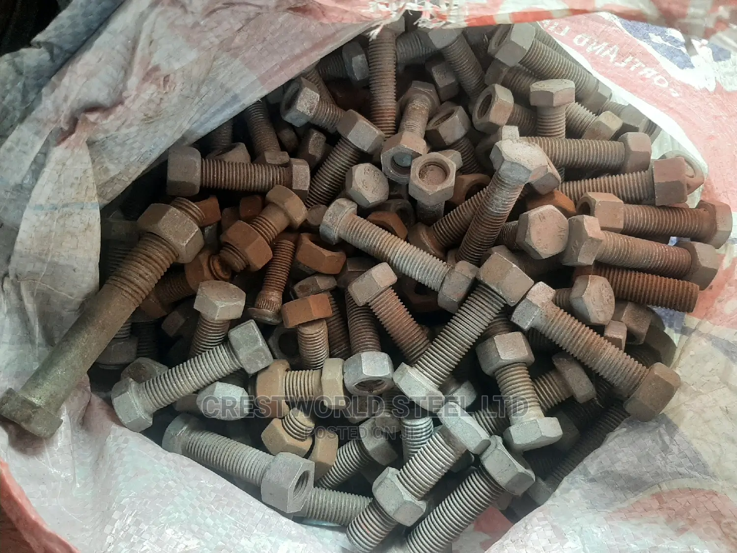 Bolt And Nuts (Any Size)