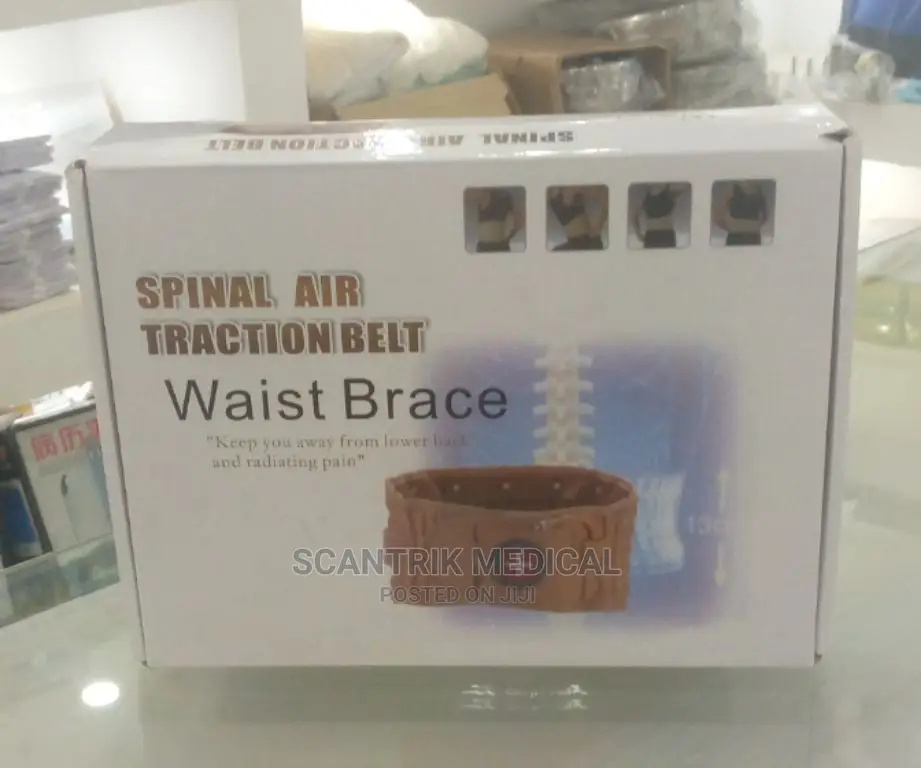 Lumbar Back Belt Traction Support Air Decompression