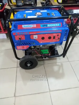 Scanfrost Generator 100%Copper Wire 6.5kva