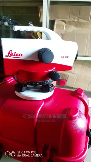 Leica NA532 Automatic Level With Big Tripod + 5m Staff