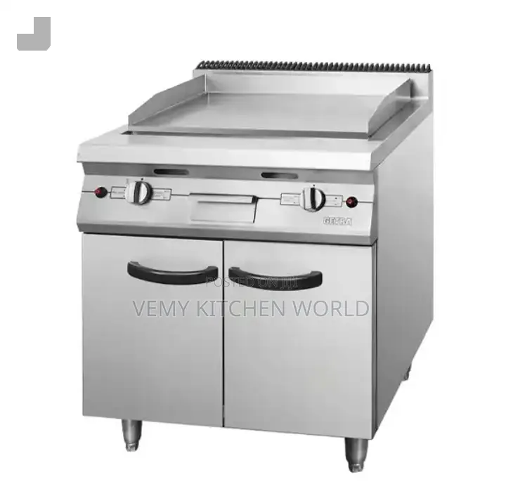 Gas Griddle With Cabinet
