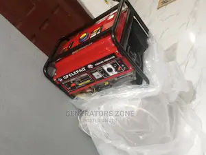 Elepaq Manual Gasline Generator Red Tank 3.5kva