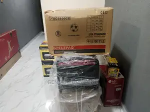 Manual Start Elepaq 3.5kva Generator Red Tank Ec6800cx
