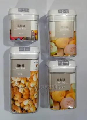 Seal Pot - Cereal Container (4 Sets)