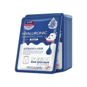 10 Pieces - Hyaluronic Acid Facial Mask Pores Oil-control