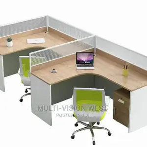 2-Man Workstation With Drawers