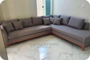 U-Shaped Fabric Sofa Can Be Made in Colors Modern Design