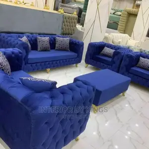 7seater Chesterfield Sofa With an Ottoman.Can in Colors