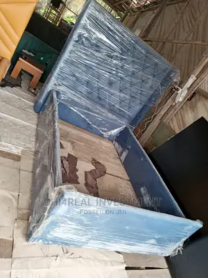 4 and Half by 6 Solid and Quality Fabric Bedframe