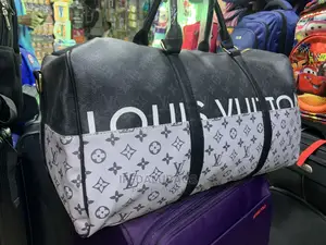 Louis Vuitton Inspired Duffle Bag