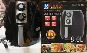 Sonik 8L Multi-Use Digital Non-Oil Air Fryer Oven