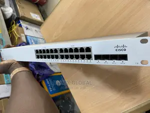 Cisco Meraki 24 Ports Gigabits and POE Managed Cloud Switch
