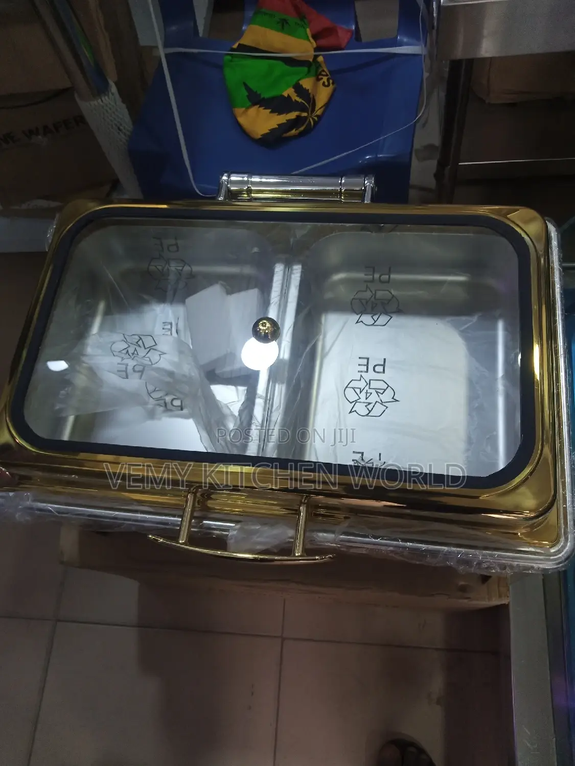 Chaffing Dish Rectangle Transparent