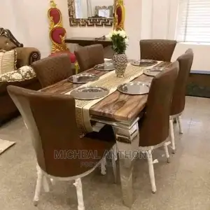 Royal Dining Table With High Quality Chairs