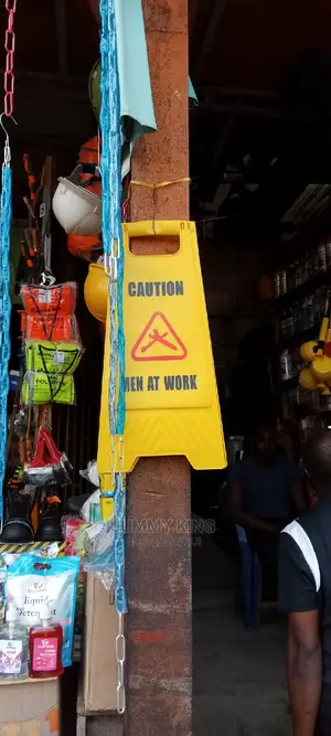 Caution Sign(Wet Floor) Yellow