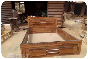 4 and Half Wooden Bed Frame Available