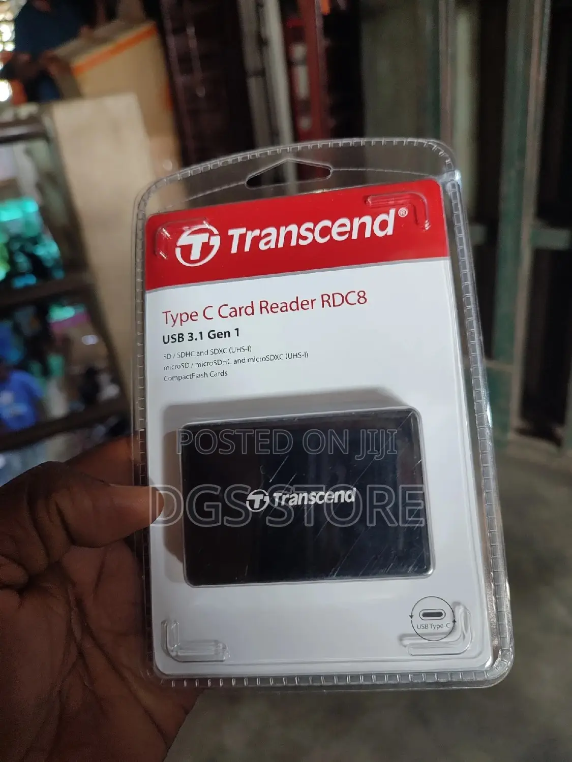 Transcend Type C Card Reader RDC8