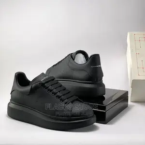 Original Alexander Mcqueen Black White Sneakers Available