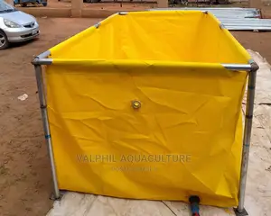 Solidified Tarpaulin Fish Pond.