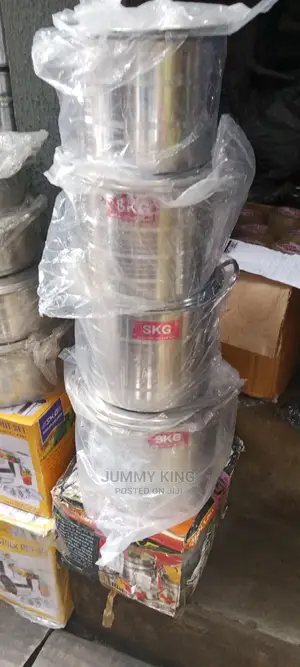 Stainless Steel Stock Pot
4 Pcs