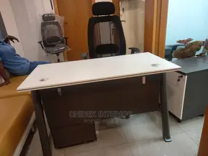Office and Home Table With Iron Leg
