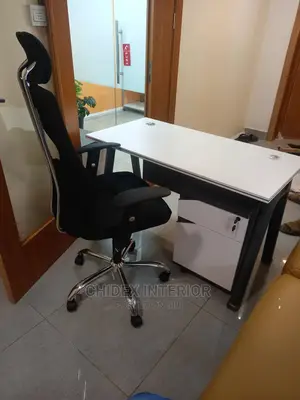 Office and Home Table With Iron Leg