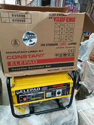 4.5kva Elepaq Constant Manual Generator Sv6800