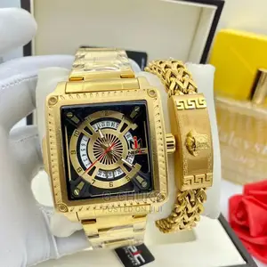 Nepic Classic Designer Wristwatch Gold Chain for Men