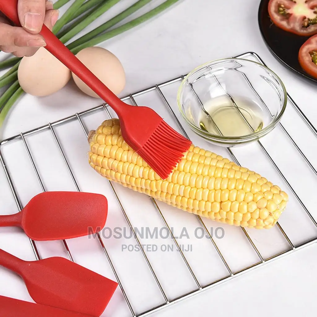 6pcs Silicone Baking Spatula Set