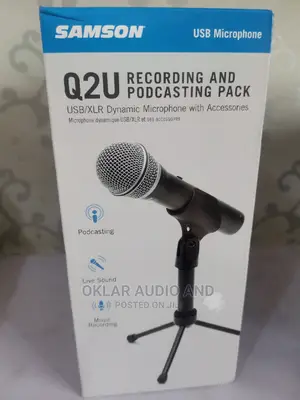 Samson Q2u Usb/Xlr Podcasting Dynamic Microphone