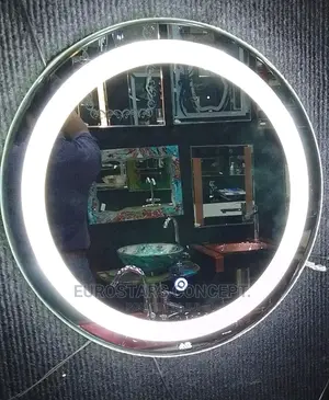 Round Sensor Mirror Light