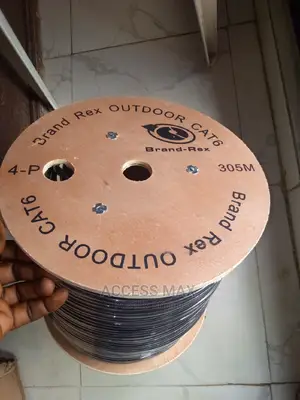 Pure Copper Cat 6 Cable Outdoor by 305 Meters