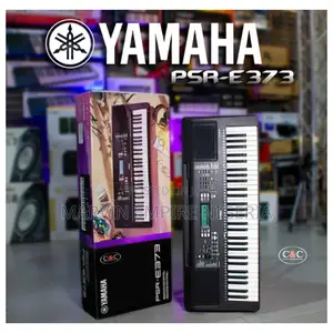 Yamaha Keyboard Piano PSR-E373 With Power Adapter