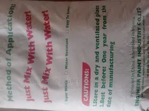Mr. Putty's Come With Smooth Texture Locate Us at Gwarimpa