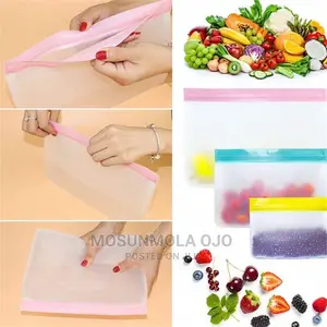 4litres Reusable Silicone Storage Freezer Ziploc