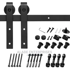 Heavy Duty Sturdy Sliding Barn Door Hardware Kit