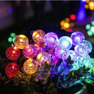 Solar LED String Outdoor Decorative Lights-Colorful