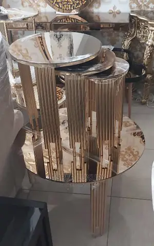 Amazing Set of Center Table With Side Stools