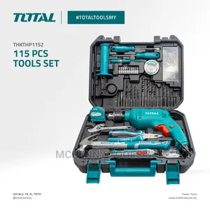 13 Mm 115 Pcs Tools Set With 680W Impact Drill,