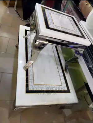 Marble Versace Center Table and Stools
