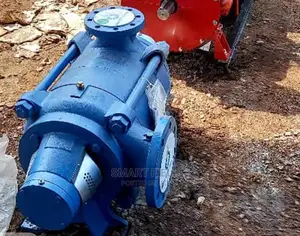 Multistage Centrifugal Pump Coupled With Diesel Engine