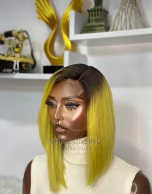 Vvip : Original Human Hair in Wig 12"