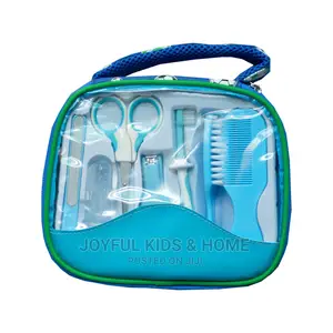 8 Pieces Baby Care Kit Set -Plastic, Steel and Fabric